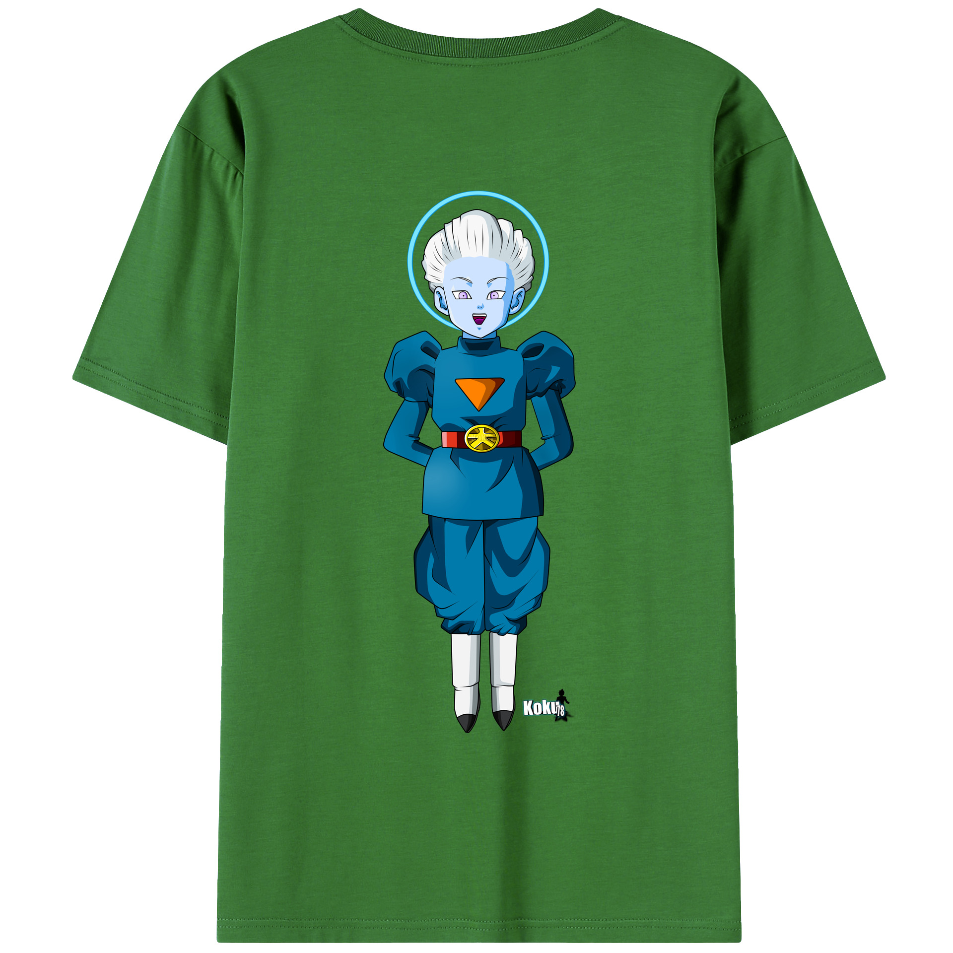 （画像用） ドラゴンボール DRAGON BALL レディース半袖Tシャツ(バックプリント)